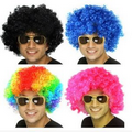 Party Wigs Cosplay Wigs Rainbow Fun Color Medium Curly Wigs